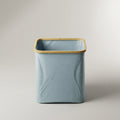 Light Blue Fabric Laundry Basket by Zodiya
