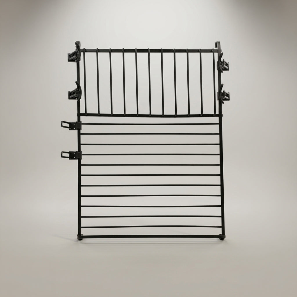 Black Compact Dish Drying Rack by Zodiya