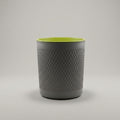Grey Plastic Dustbin by Zodiya