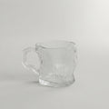 Small Clear Glass Cup Set of 6 by Zodiya