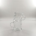 Small Clear Glass Cup Set of 6 by Zodiya
