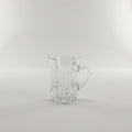 Small Clear Glass Cup Set of 6 by Zodiya
