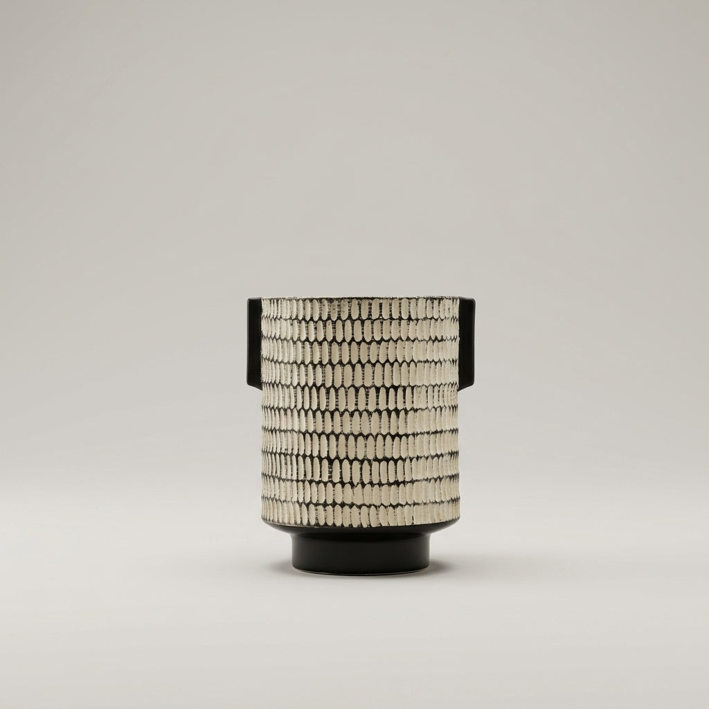 Small Cylindrical Flower Vase by Zodiya-5