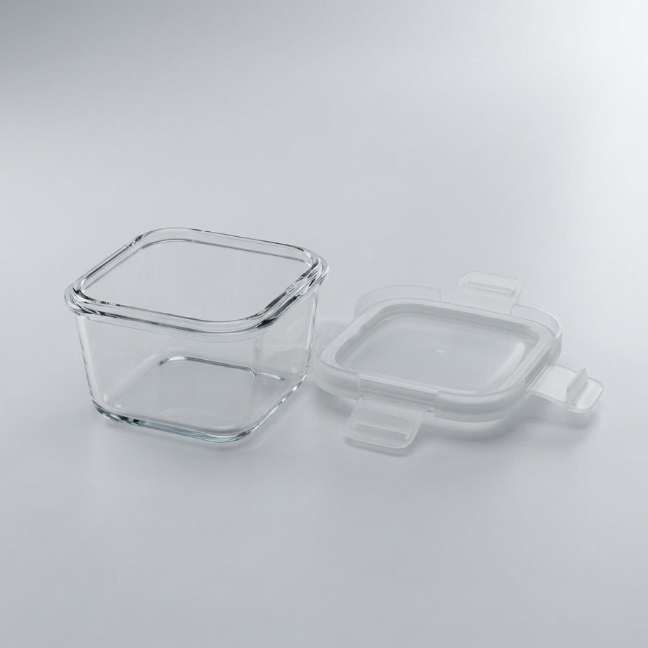190 ml Glass Food Storage Container Box By Zodiya-6