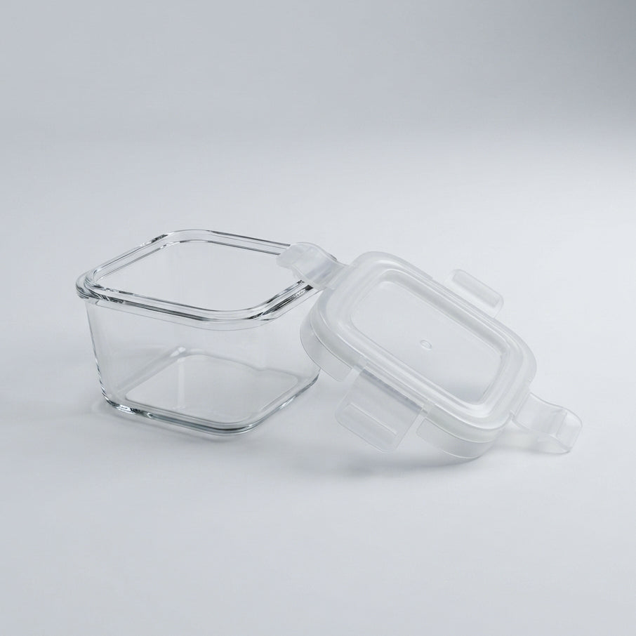 190 ml Glass Food Storage Container Box By Zodiya-3