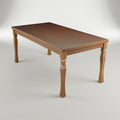 Wooden 6 Seater Dining Table by Zodiya