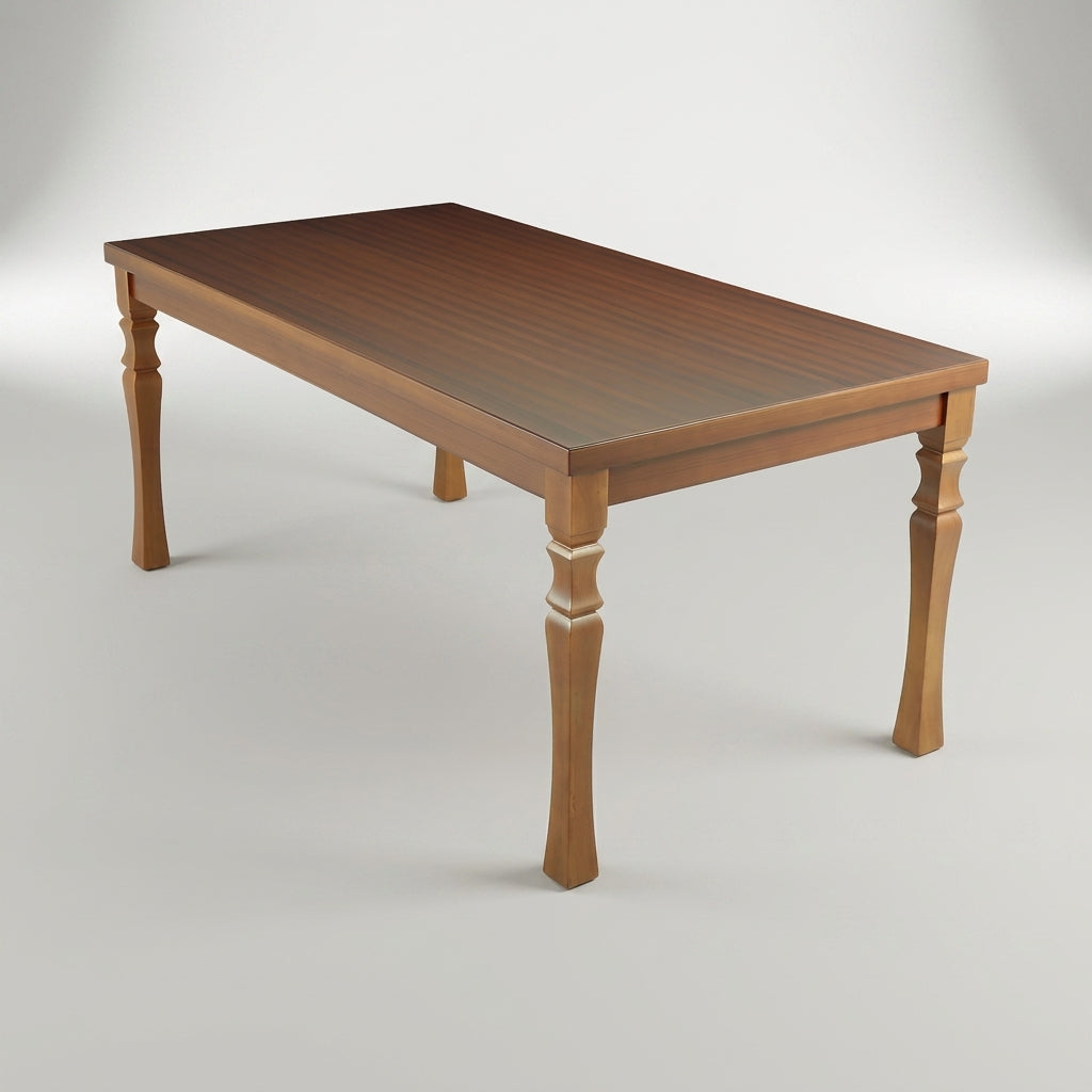Wooden 6 Seater Dining Table by Zodiya
