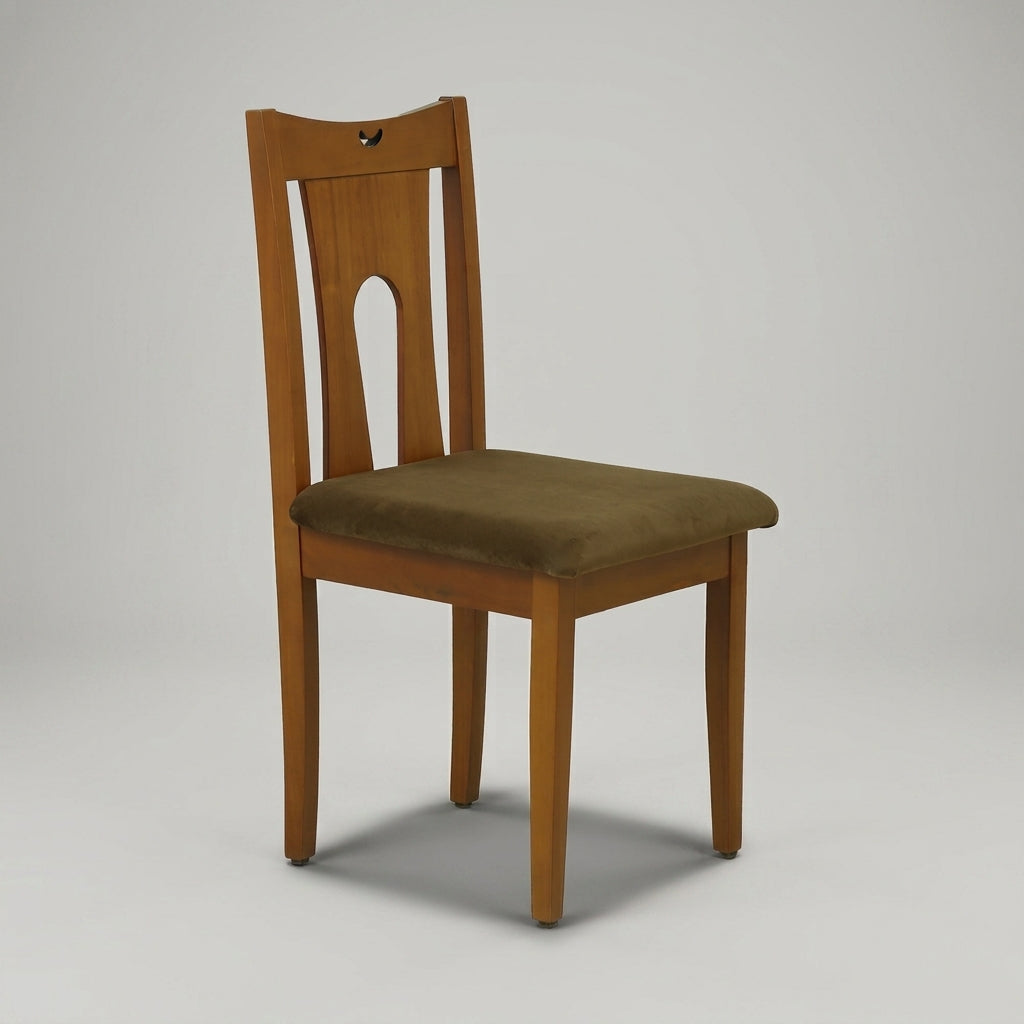 Wooden Cushioned Dining Chair by Zodiya-4