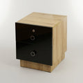 Zayn Engineered Wood Queen Bed with Storage and Side Table by Zodiya