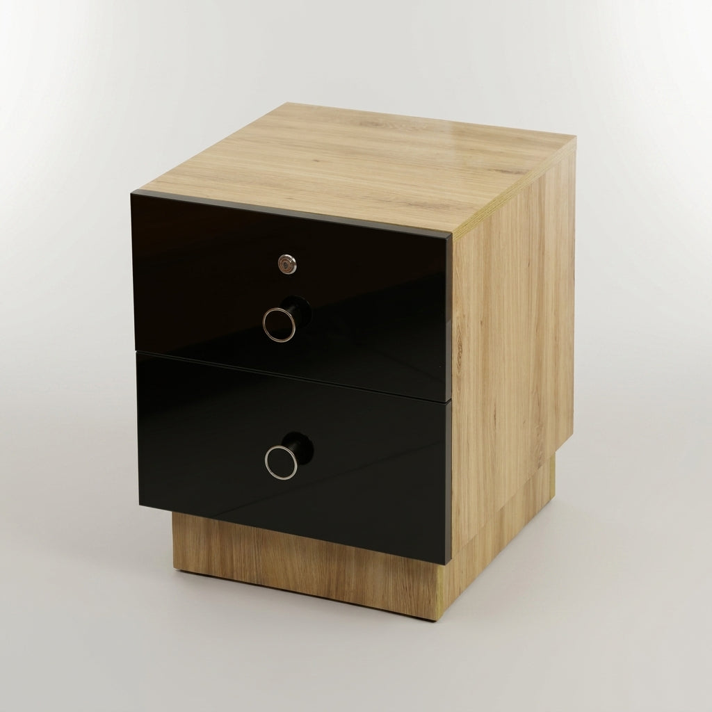 Zayn Engineered Wood Queen Bed with Storage and Side Table by Zodiya