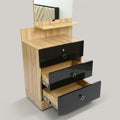 Wooden Dressing Table with 3 Drawers by Zodiya