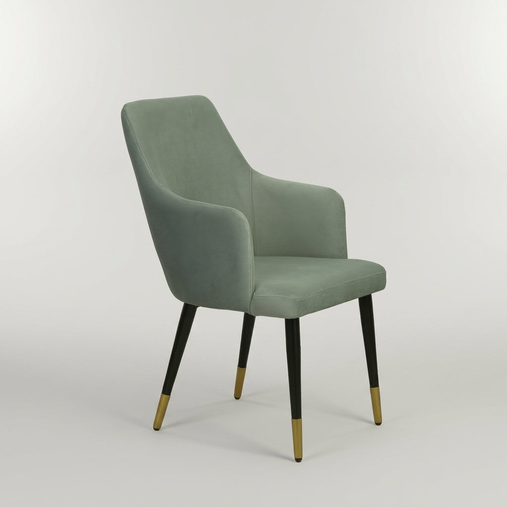 Grey Dining Arm Chair By Zodiya