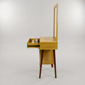 Green Dressing Table with Storage | Stylish Vanity Table