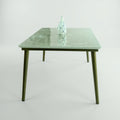 Grey Marble 6 Seater Dining Set by Zodiya