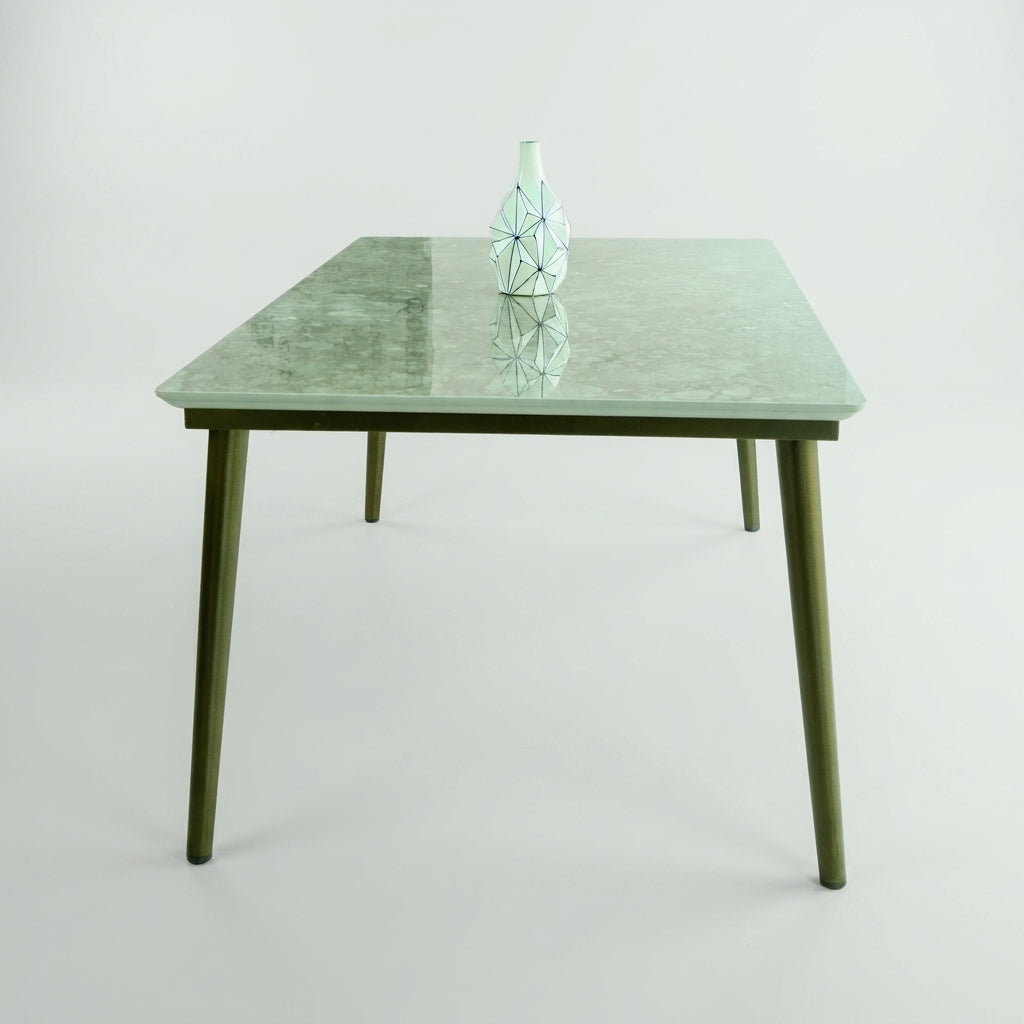 Grey Marble 6 Seater Dining Set by Zodiya
