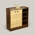 Firenze Wooden Shoe Rack Cabinet with Shelves by Zodiya