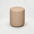 Caltech Leather Ottoman Stool by Zodiya