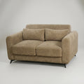 Contoura Taupe Fabric 3 Seater Sofa by Zodiya