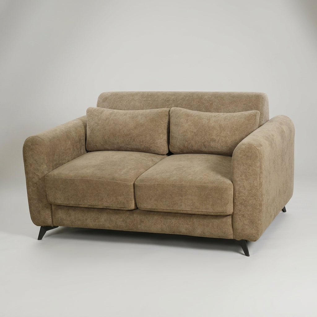 Contoura Taupe Fabric 3 Seater Sofa by Zodiya-4