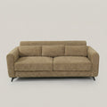 Contoura Taupe Fabric 3 Seater Sofa by Zodiya