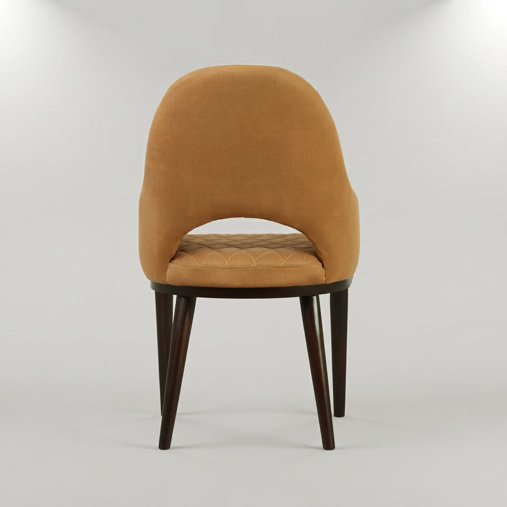 Mustard Yellow Dining Arm Chair By Zodiya-4