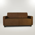 Cospe Brown Fabric 3 Seater Sofa by Zodiya