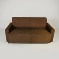 Cospe Brown Fabric 3 Seater Sofa by Zodiya