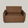 Cospe Brown Fabric 2 Seater Sofa by Zodiya