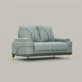 Omega Grey 2 Seater Fabric Sofa by Zodiya