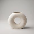 Round Ceramic Flower Vase by Zodiya