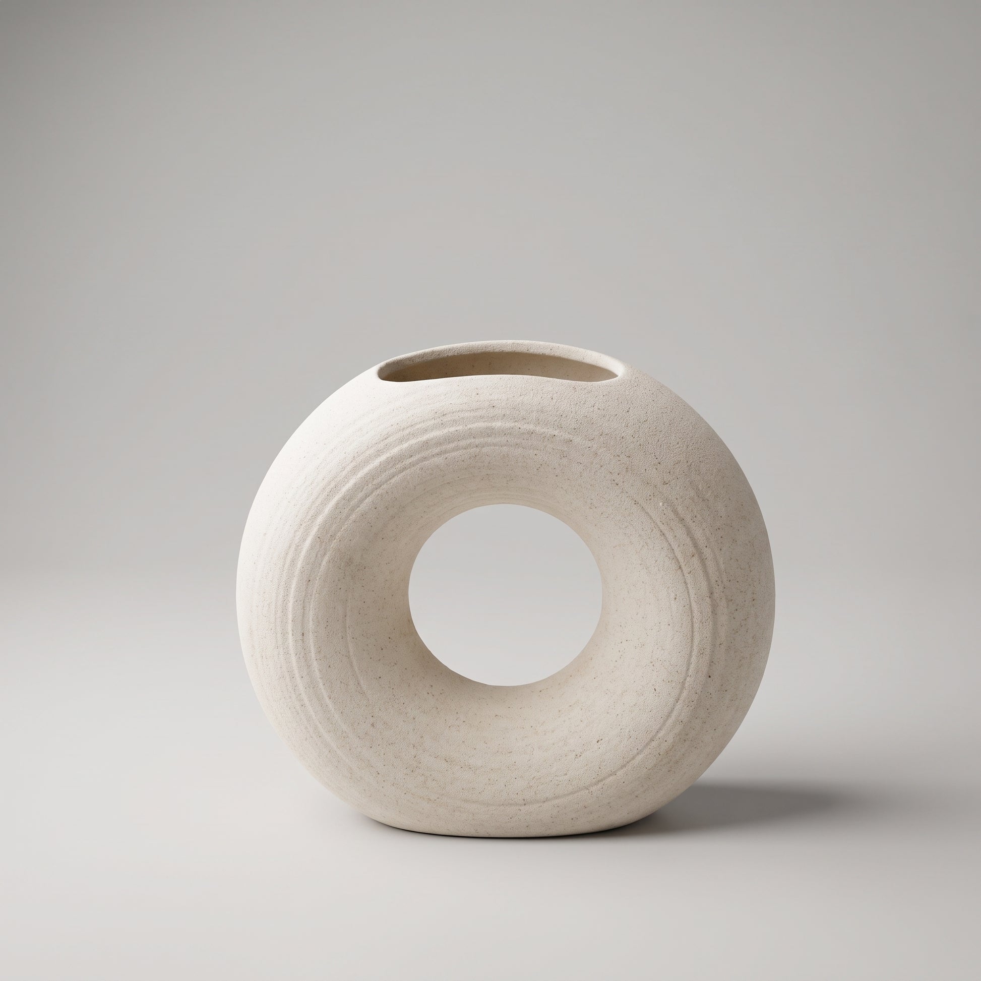 Round Ceramic Flower Vase by Zodiya-5