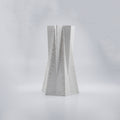 White Star Shape Ceramic Flower Vase By Zodiya