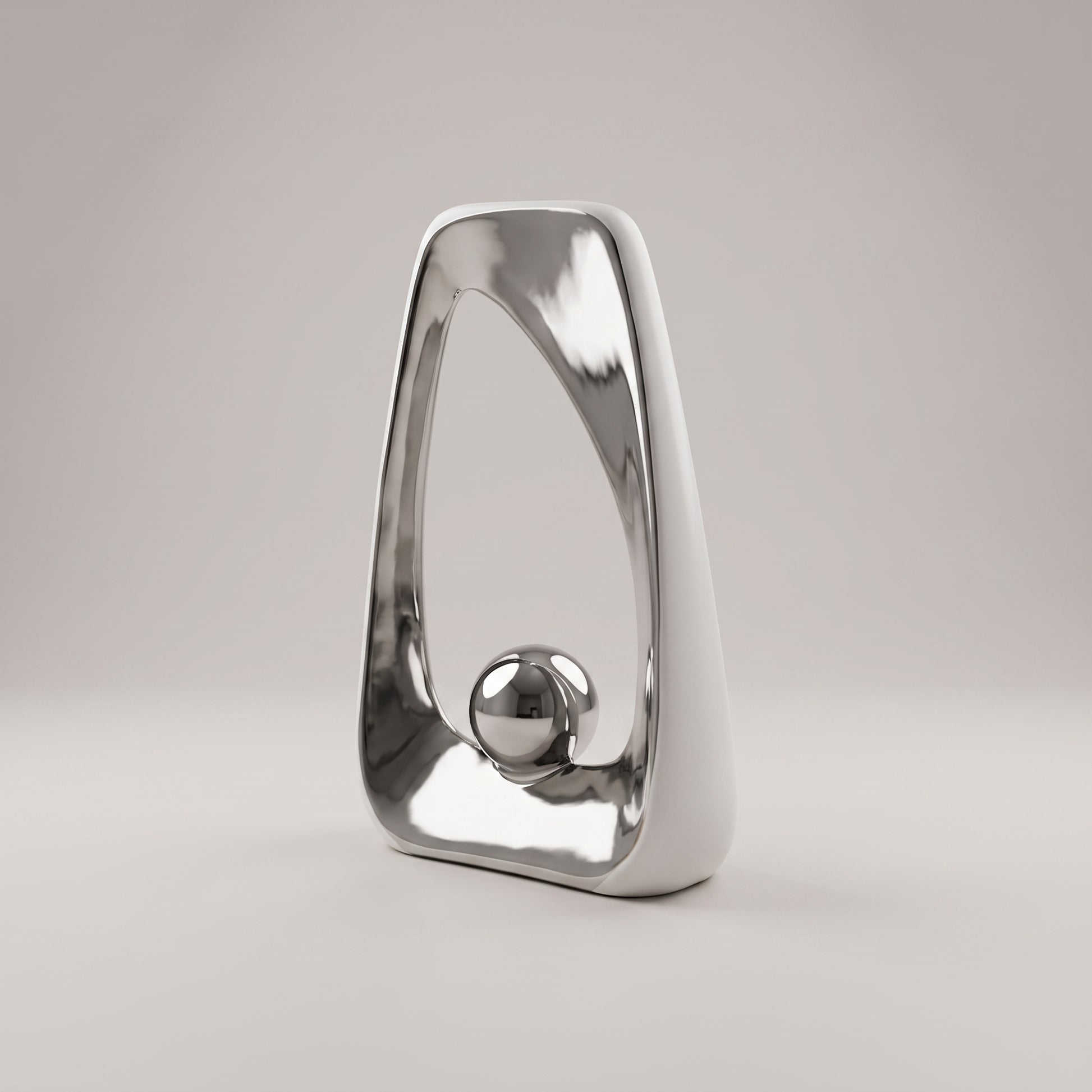 Reflective Silver Decor by Zodiya-5