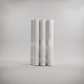 White Tube Shape Ceramic Flower Vase By Zodiya