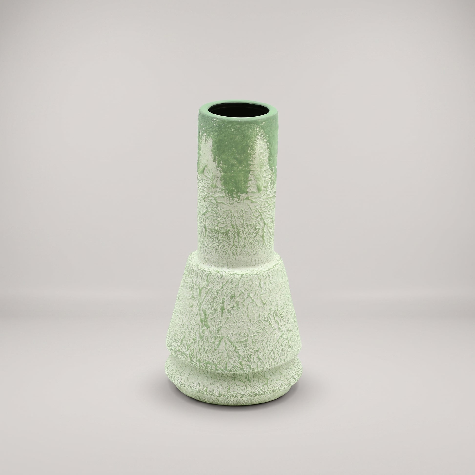 Sage Green Ceramic Flower Vase by Zodiya-3