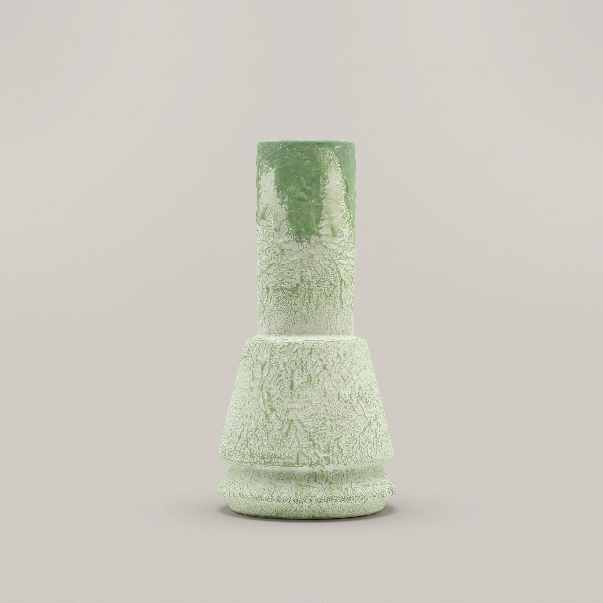 Sage Green Ceramic Flower Vase by Zodiya-4