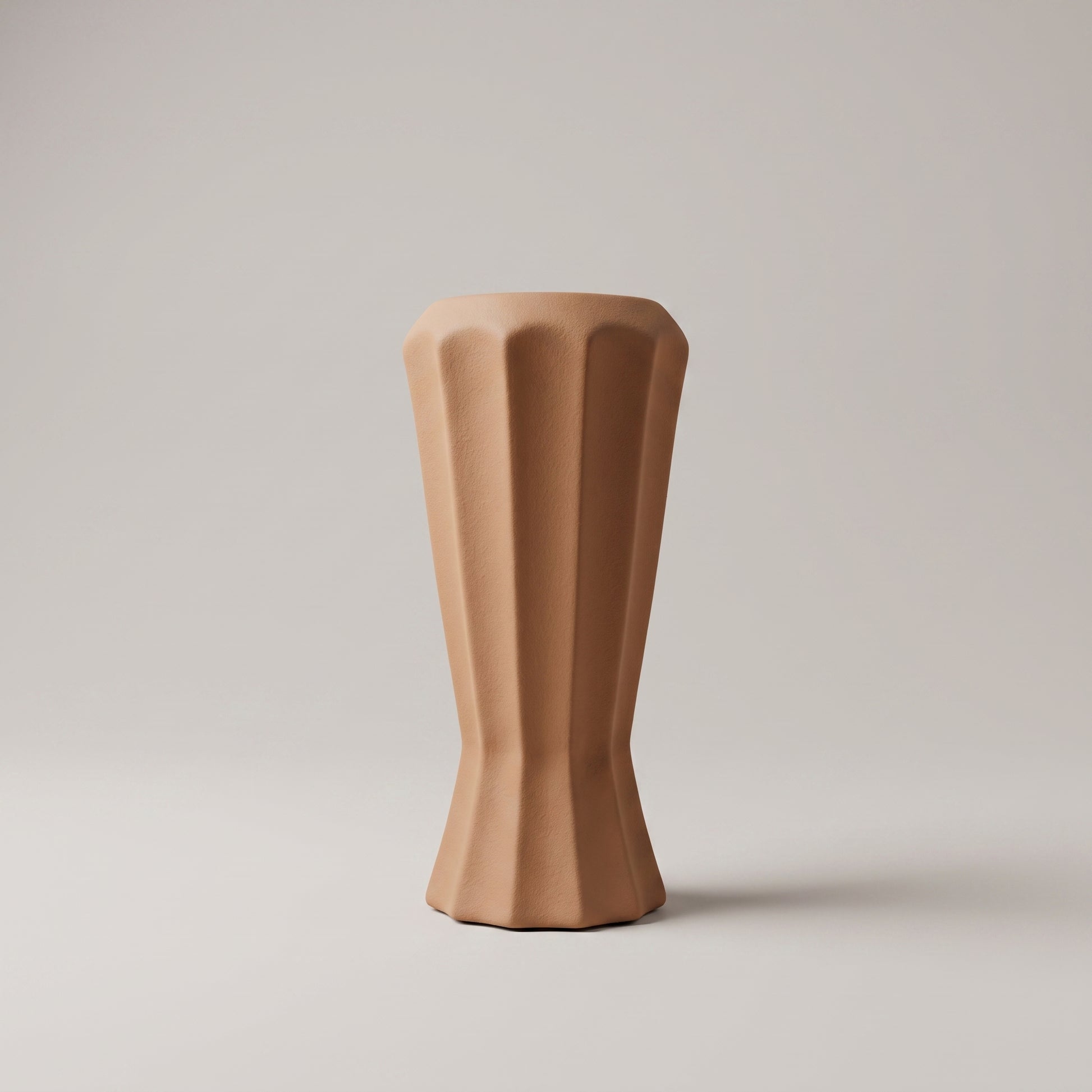 Brown Large Flower Vase by Zodiya-3