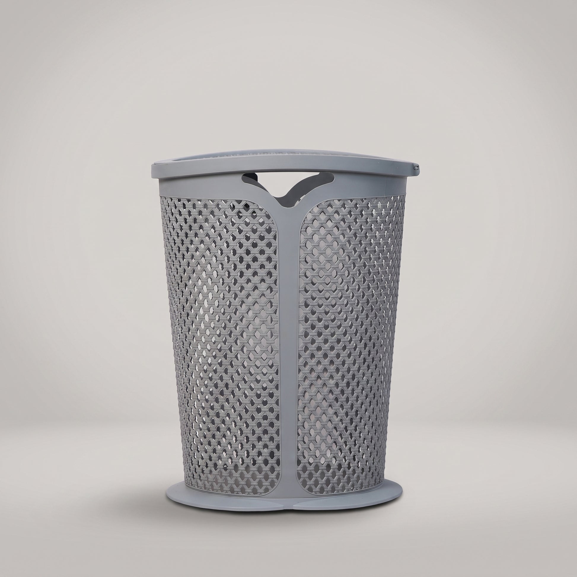 Large Dark Grey Laundry Basket by Zodiya-6