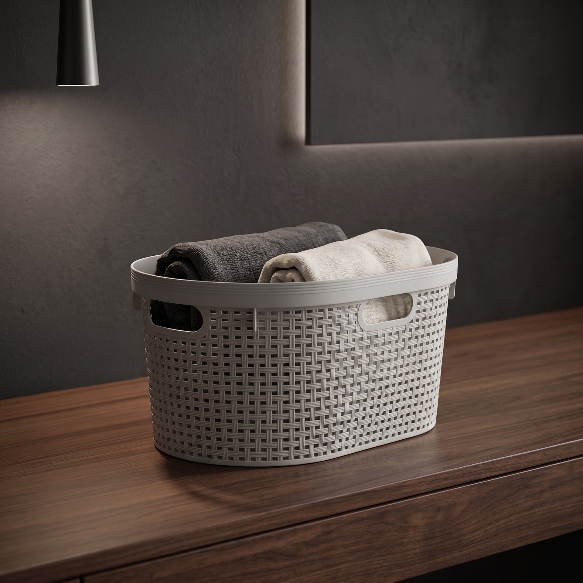 Grey Multi Storage Basket by Zodiya