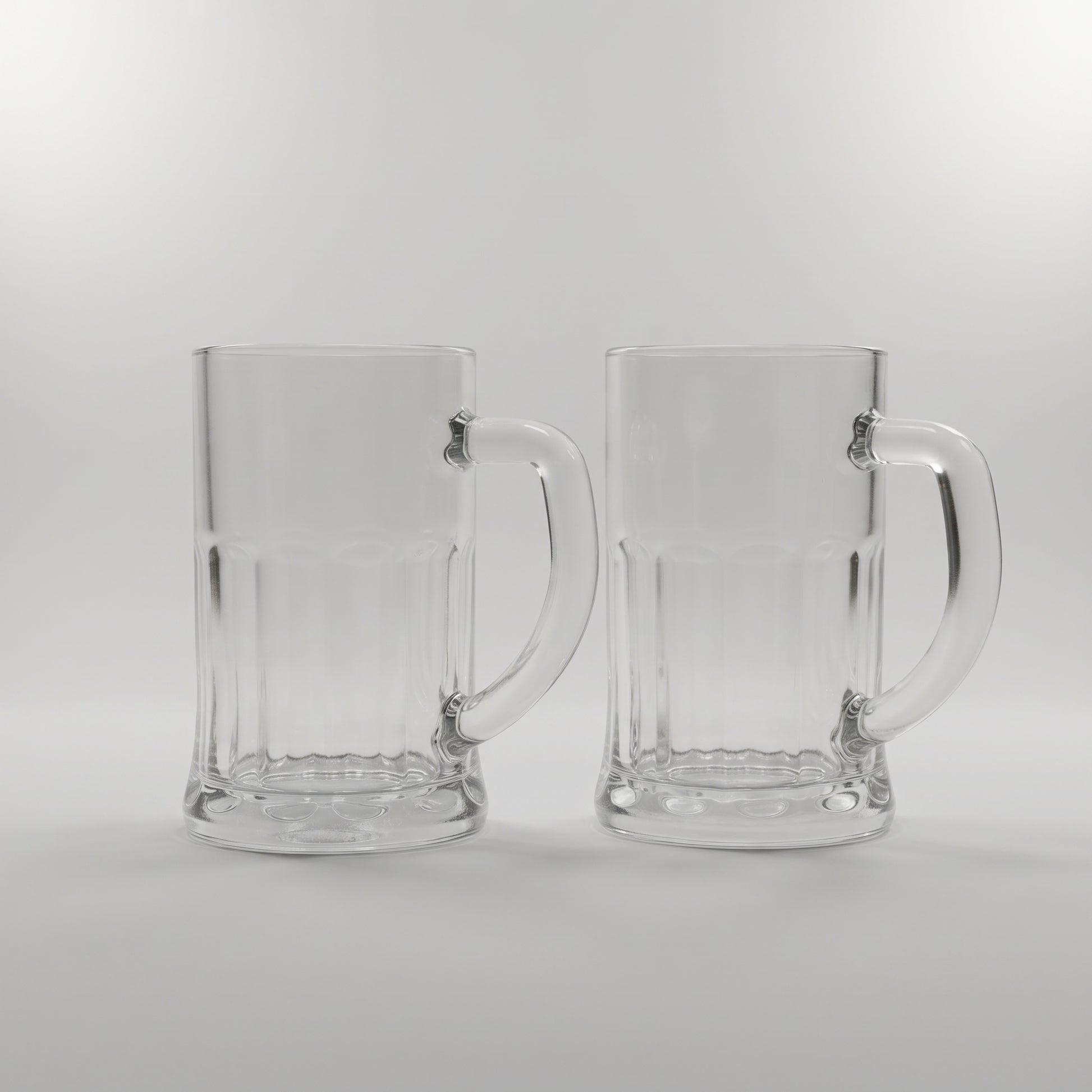Small Clear Glass Tea Cup Set of 2 by Zodiya-7