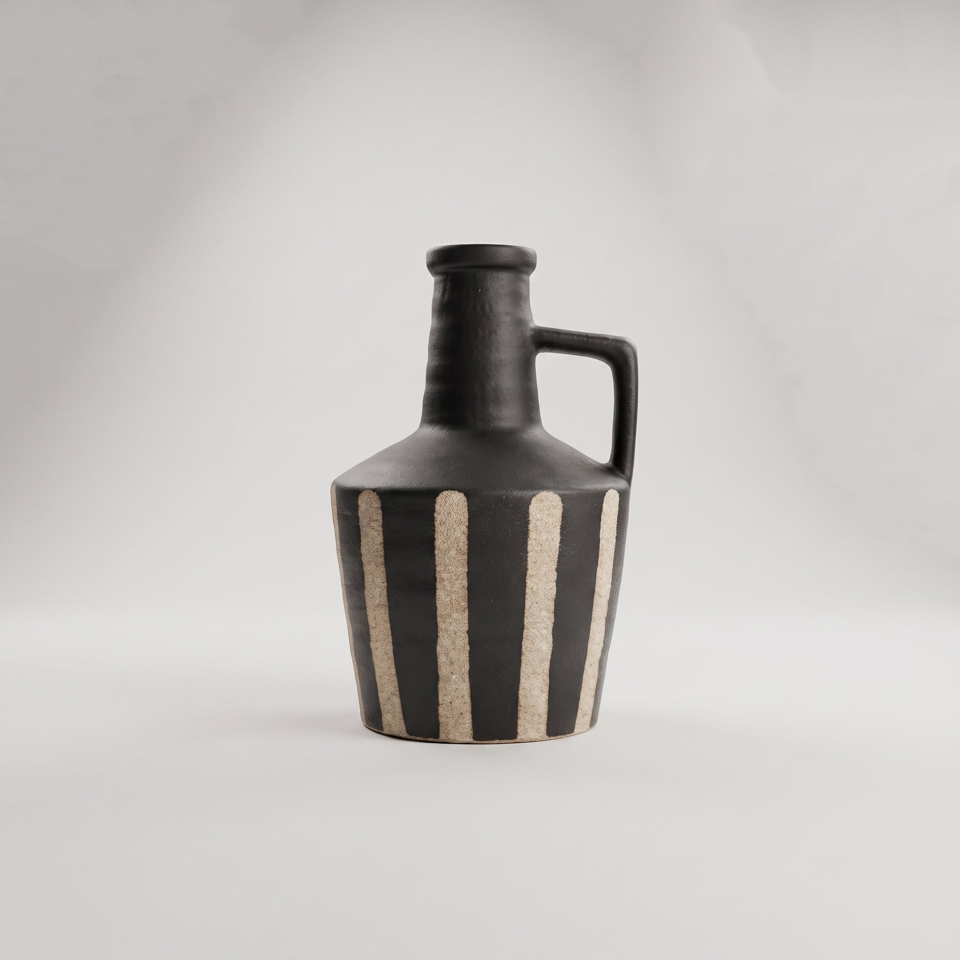 Coffee Brown Flower Vase by Zodiya-6