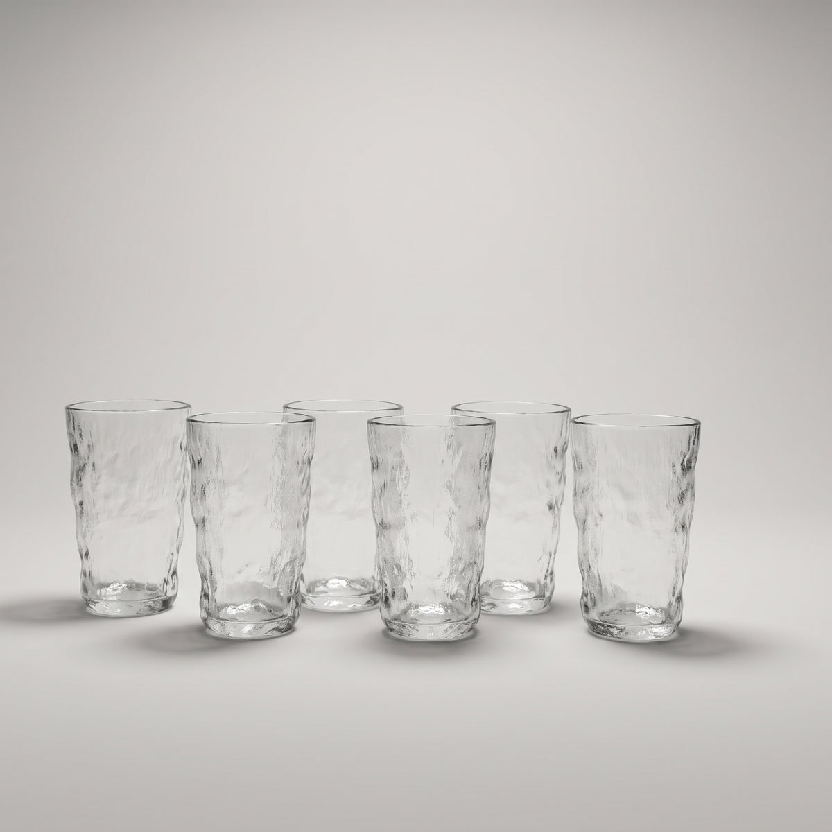 Clear Juice Glass Set of 6 by Zodiya