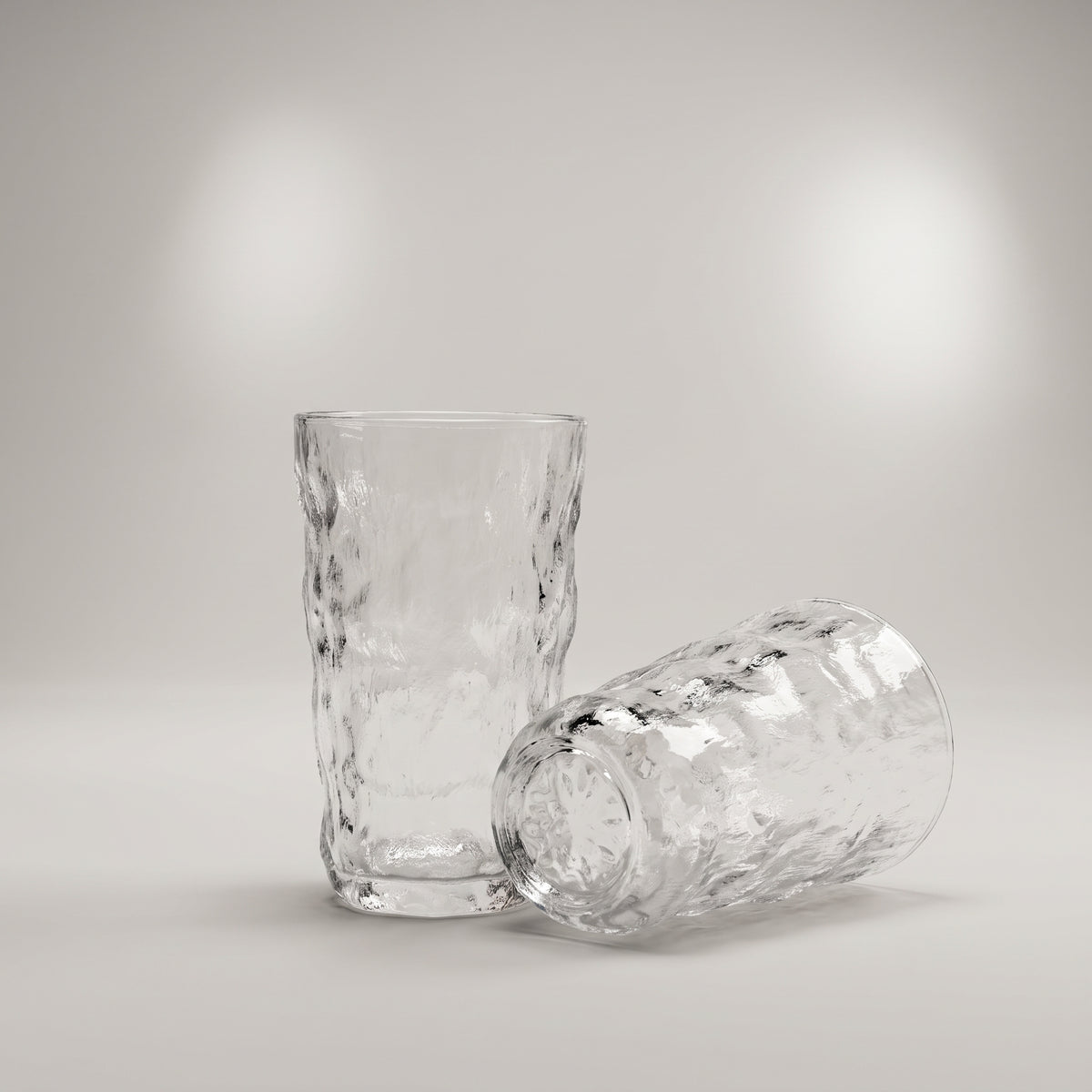 Clear Juice Glass Set of 6 by Zodiya