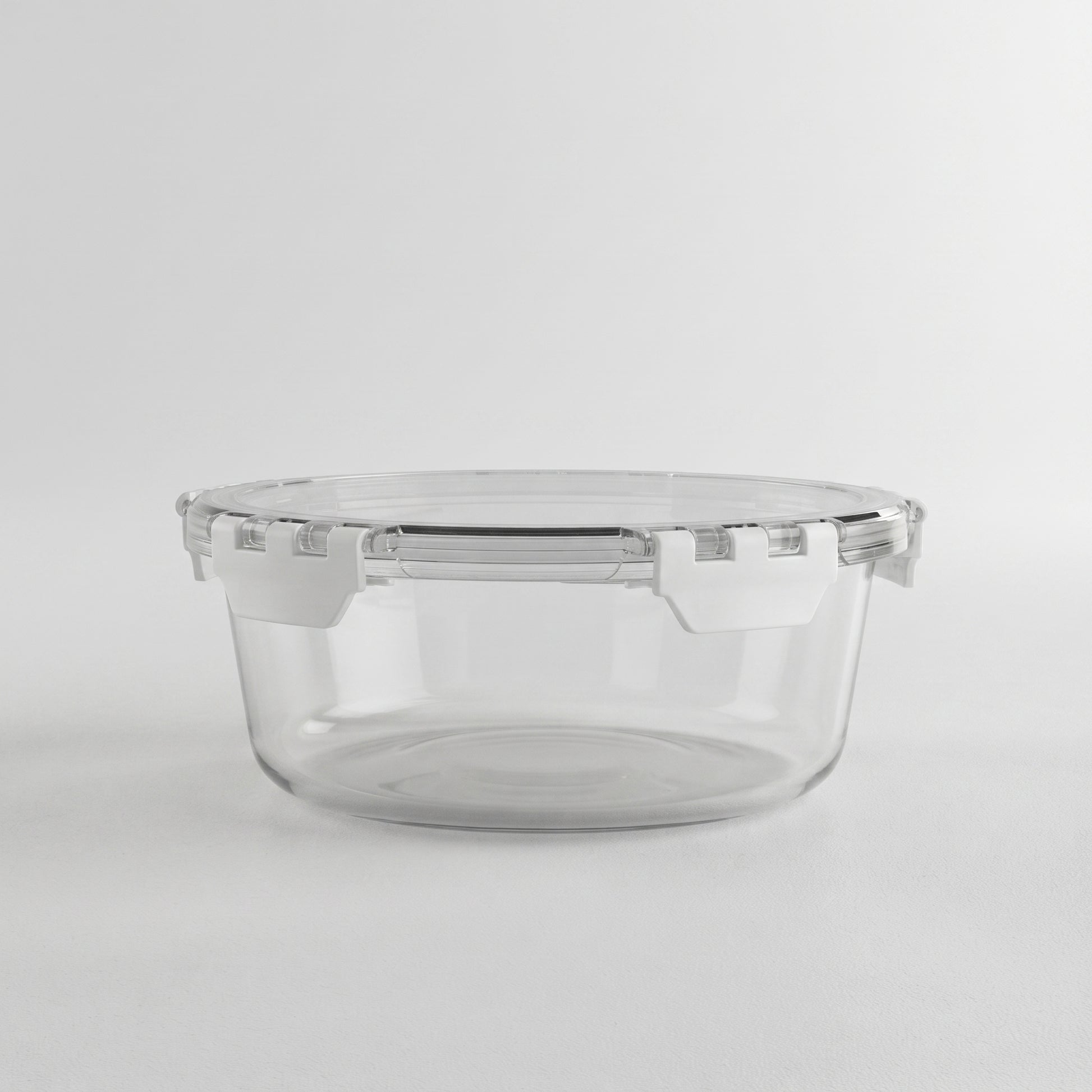 1300ml Round Glass Food Storage Container Box By Zodiya-6