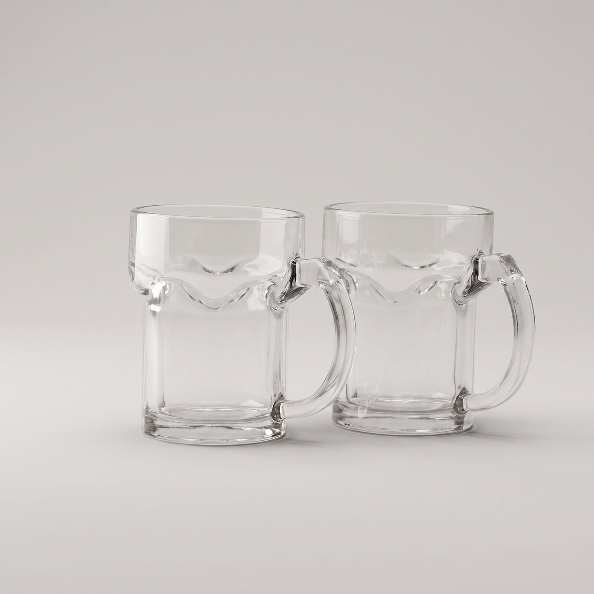 Glass Cup set of 2 by Zodiya