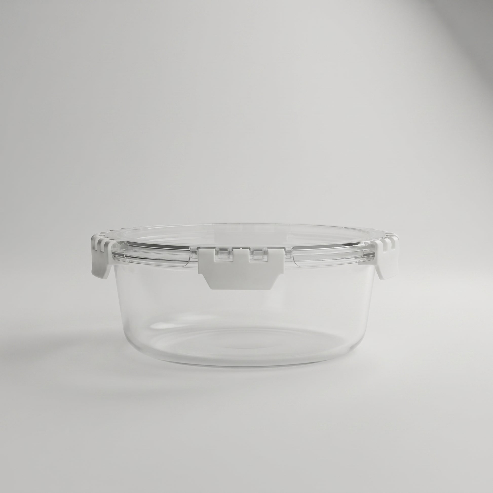 1300ml Round Glass Food Storage Container Box By Zodiya-3