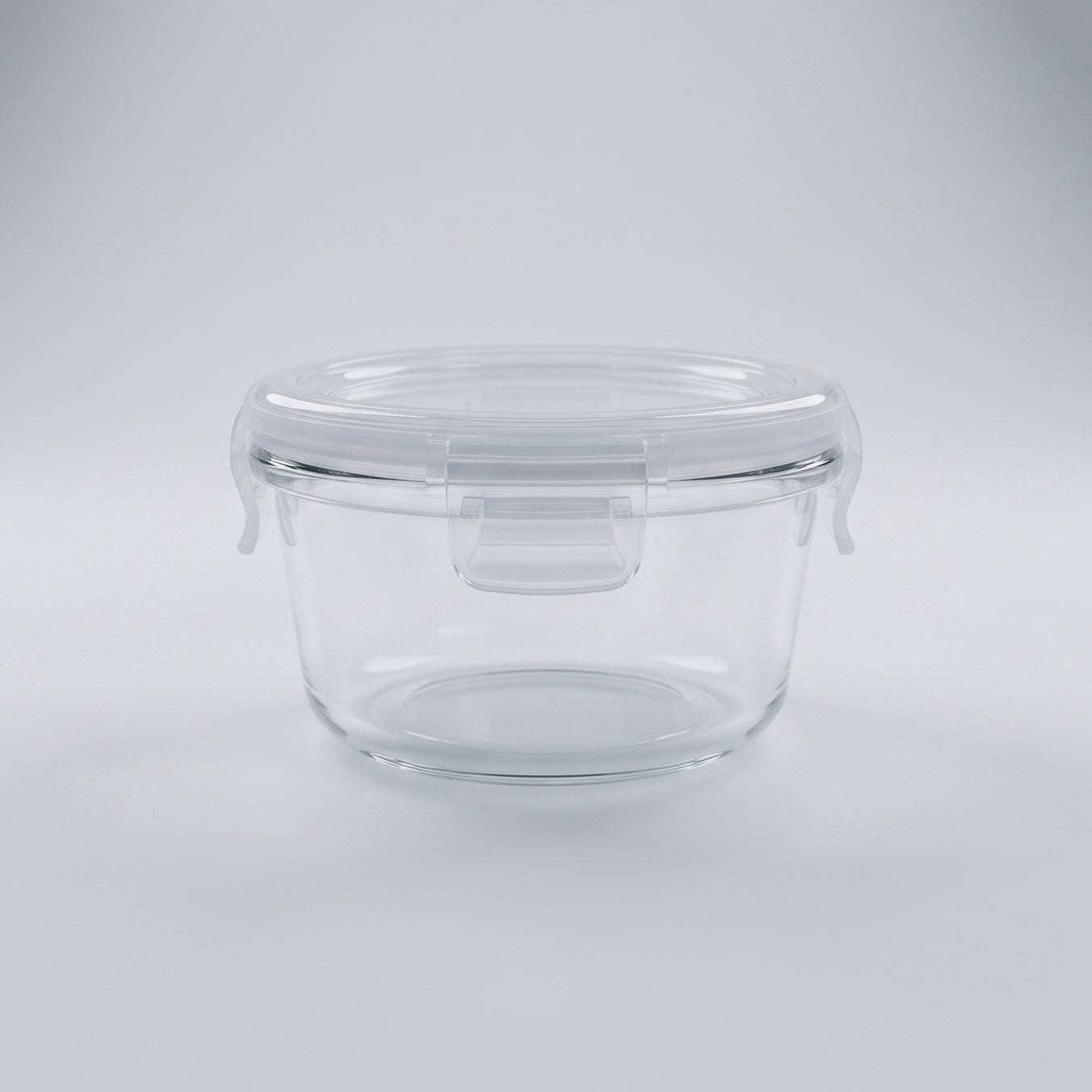 240 ml Round Glass Food Storage Container Box by Zodiya-3