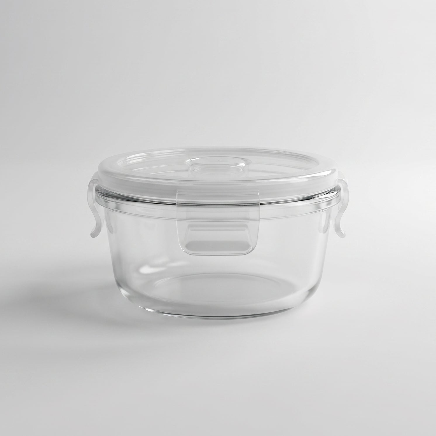 240 ml Round Glass Food Storage Container Box by Zodiya-4
