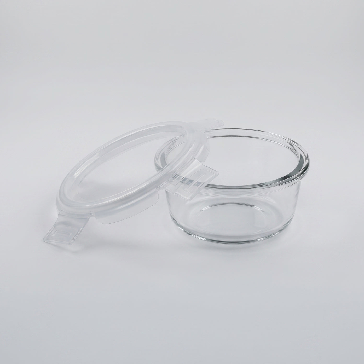 240 ml Round Glass Food Storage Container Box by Zodiya-6