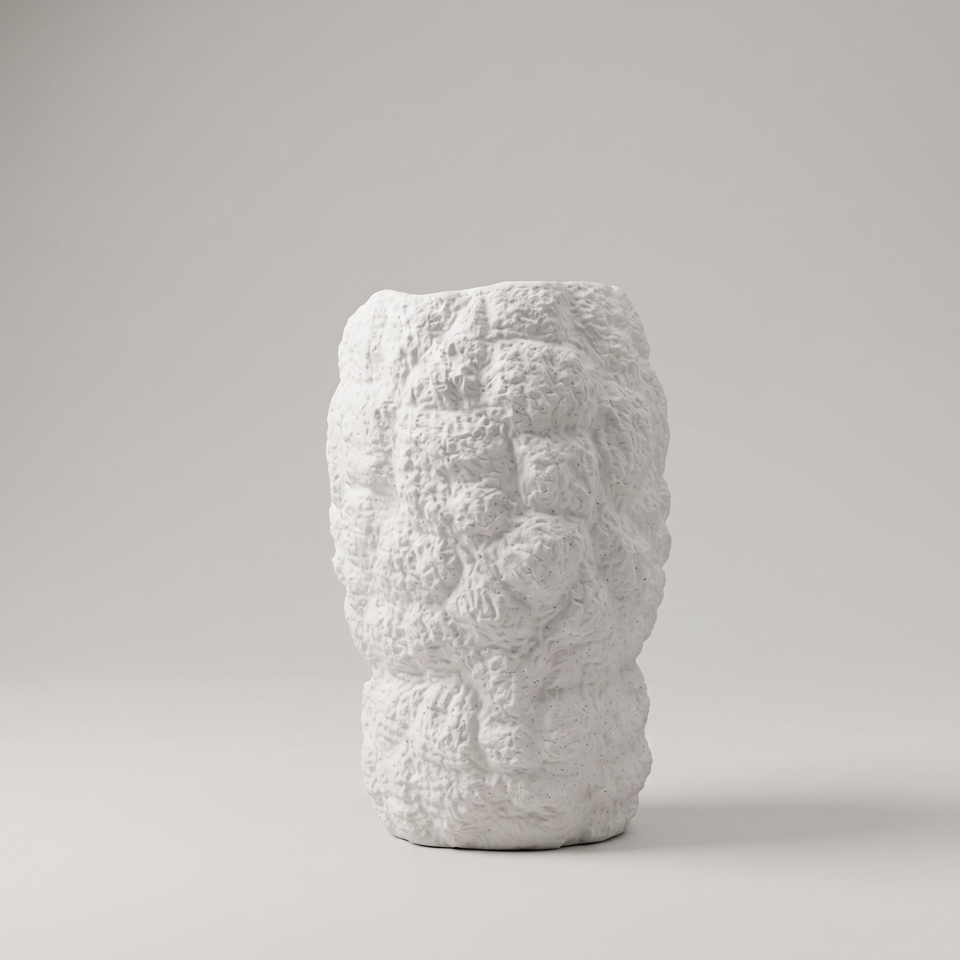 Off white Ceramic Flower Vase by Zodiya-3